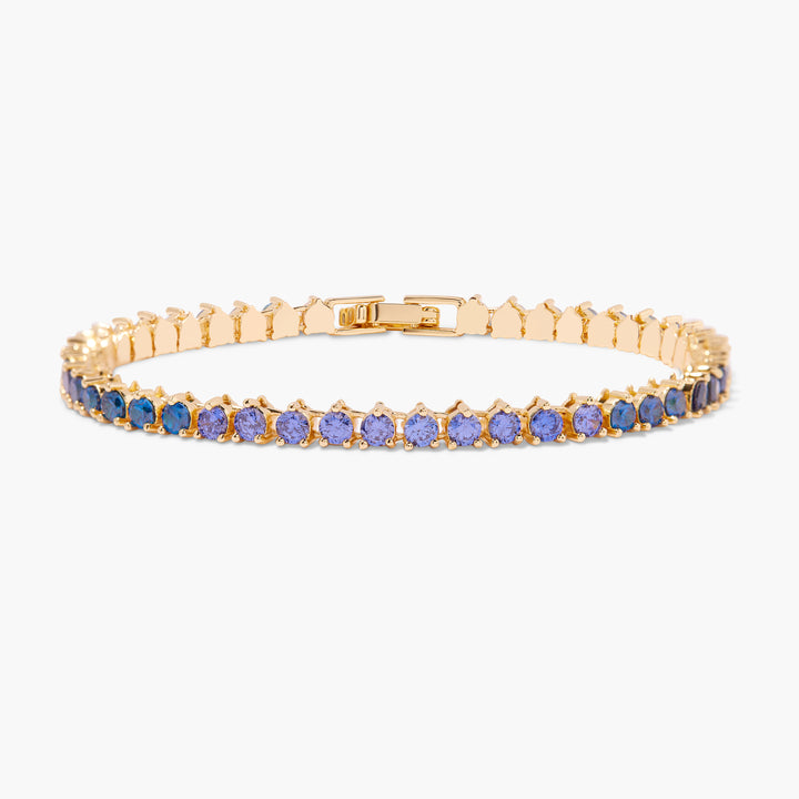 Isabella Birthstone Tennis Bracelet