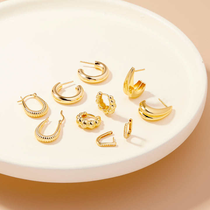 Rory Gold Vermeil Hoops
