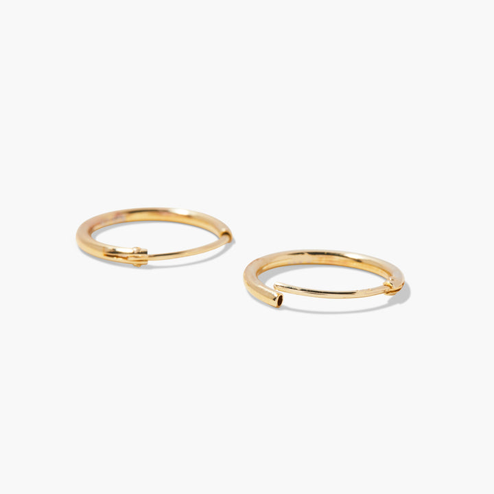 Cleo Gold Vermeil Hoops