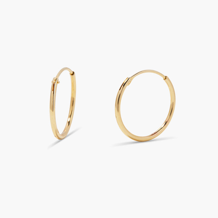 Cleo Gold Vermeil Hoops