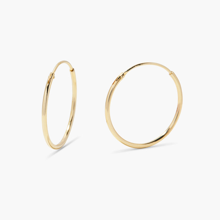 Cleo Gold Vermeil Hoops