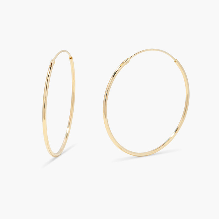 Cleo Gold Vermeil Hoops