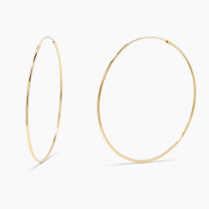 Cleo Gold Vermeil Hoops