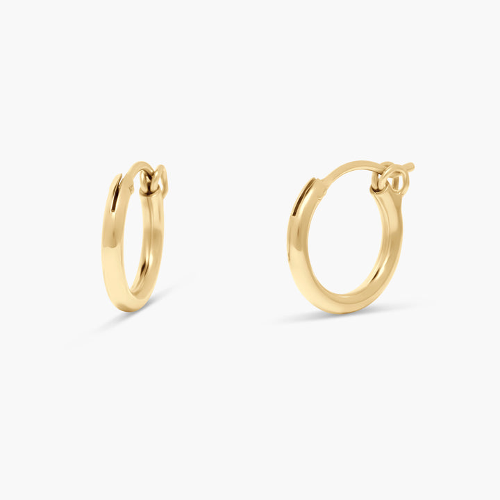 Nellie Gold Vermeil Hoops