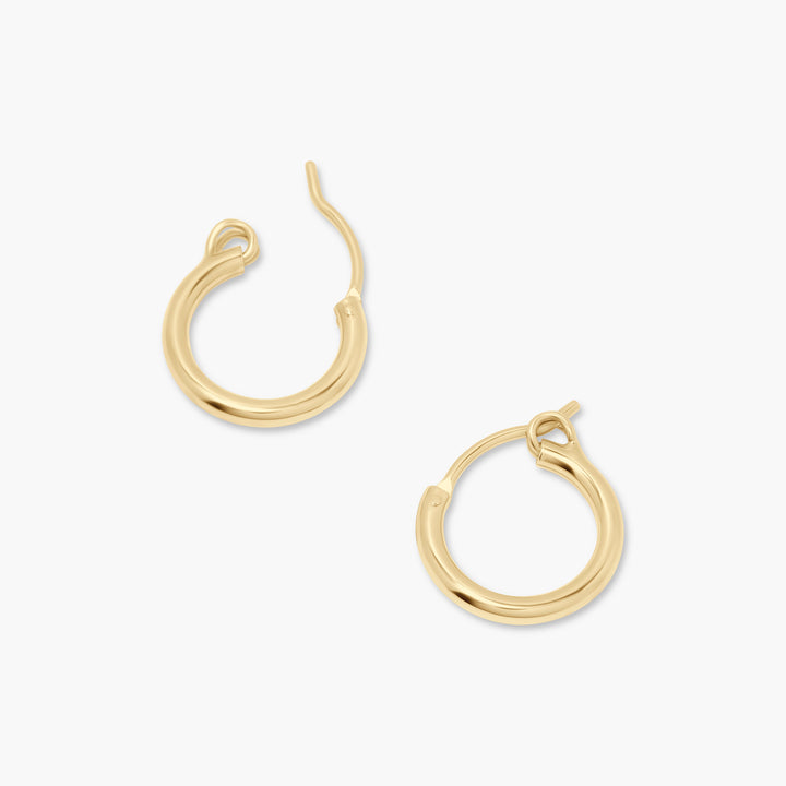 Nellie Gold Vermeil Hoops