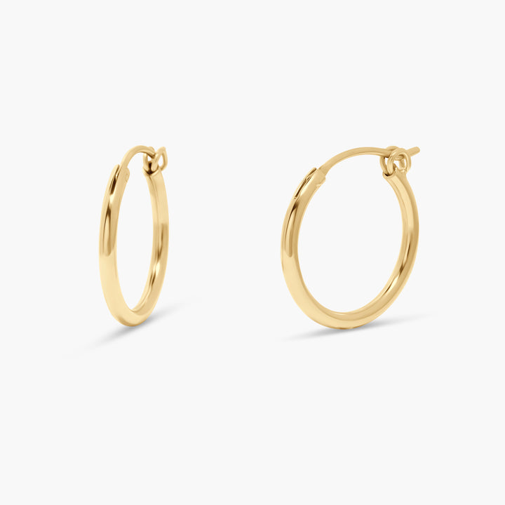 Nellie Gold Vermeil Hoops