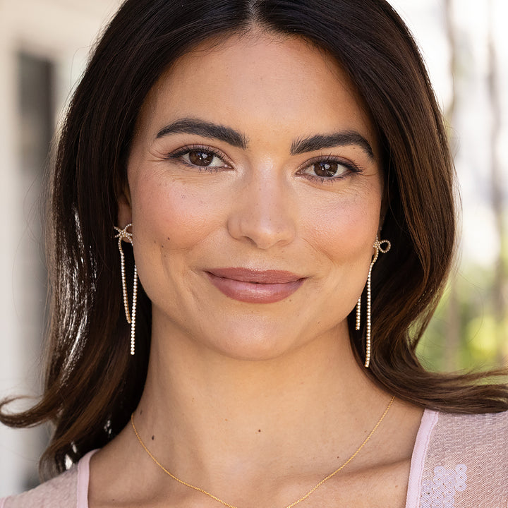 Adeline Bow Statement Earring