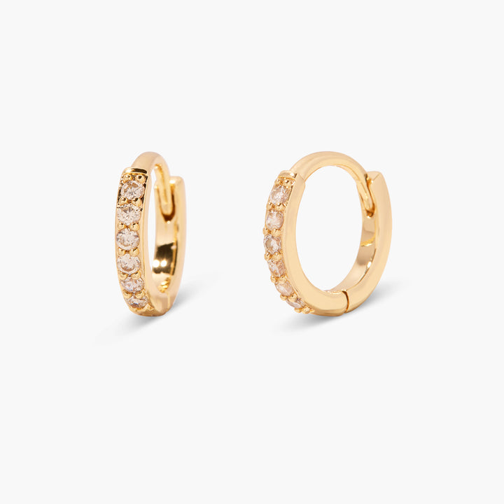 Zara Birthstone Huggies