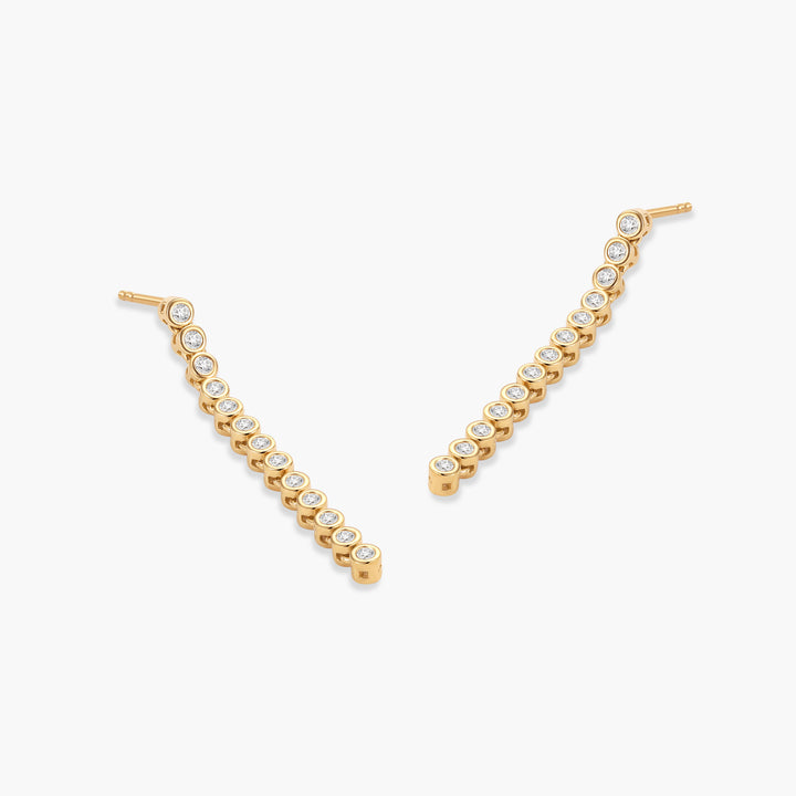 Lumi Vermeil Diamond Earrings