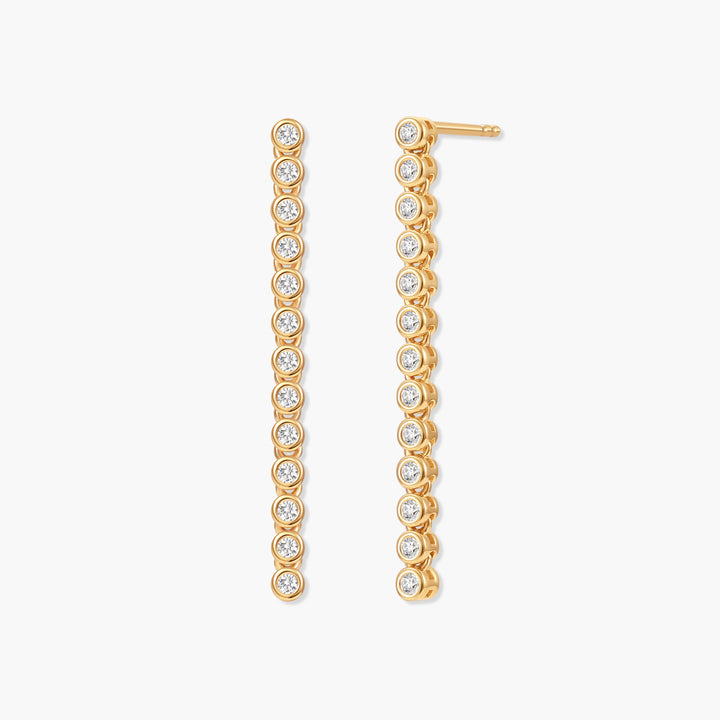 Lumi Vermeil Diamond Earrings