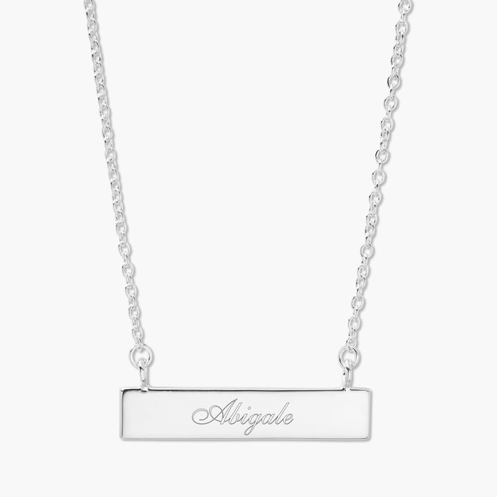 Name Bar Necklace
