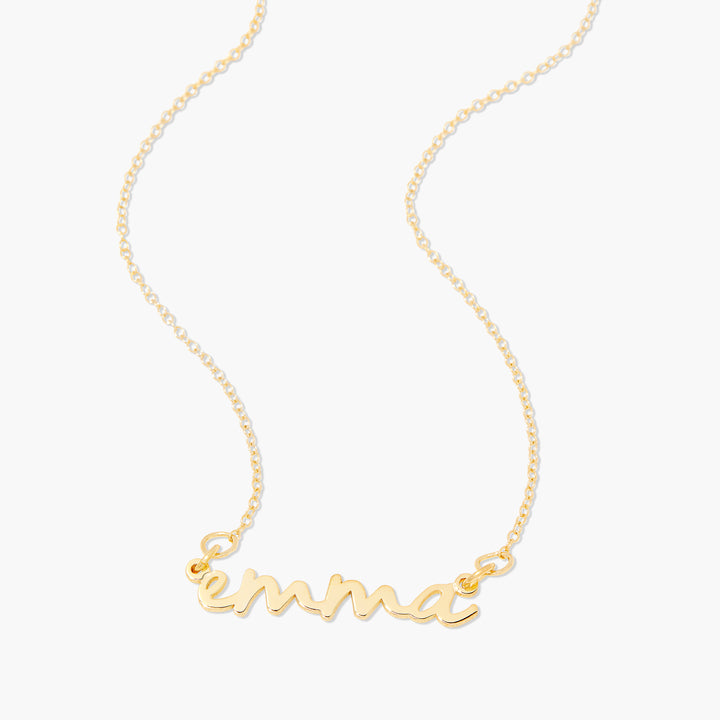 Nella Mini Nameplate Choker