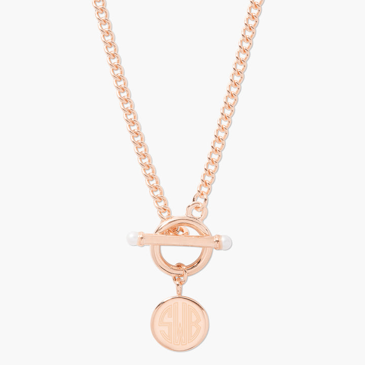 Stella Pearl Toggle Necklace