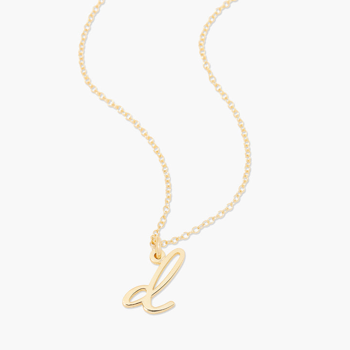 Nella Mini Initial Pendant