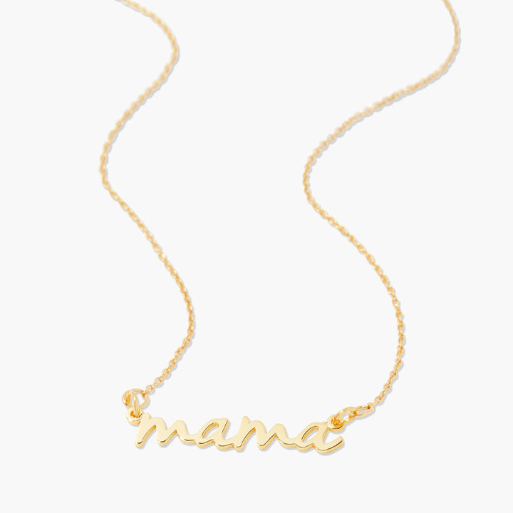 Nella Mama Nameplate Necklace