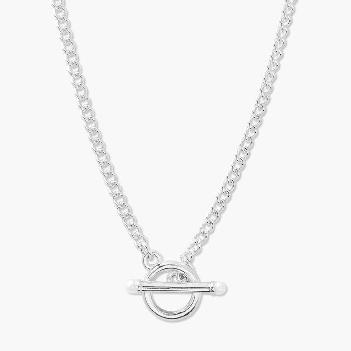 Stella Pearl Toggle Chain Necklace