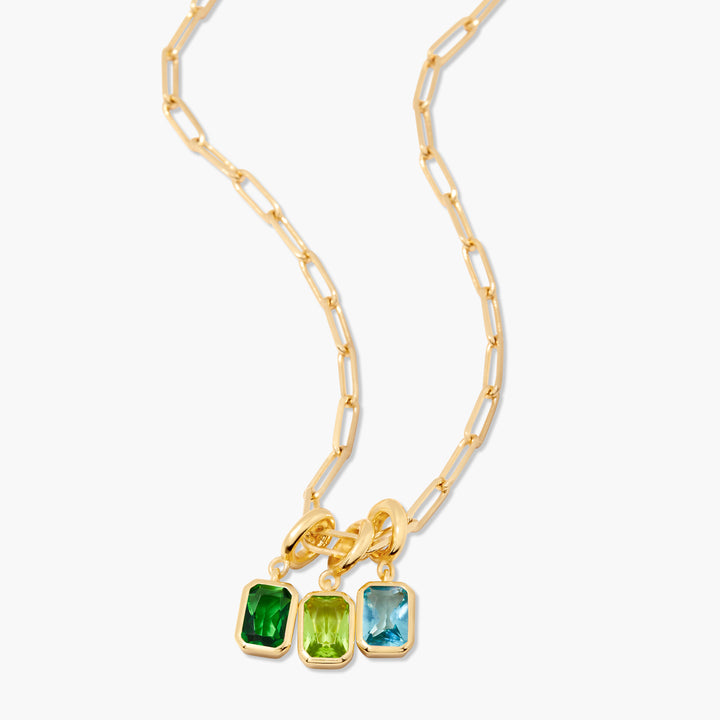 Mackenzie Three Birthstone Necklace