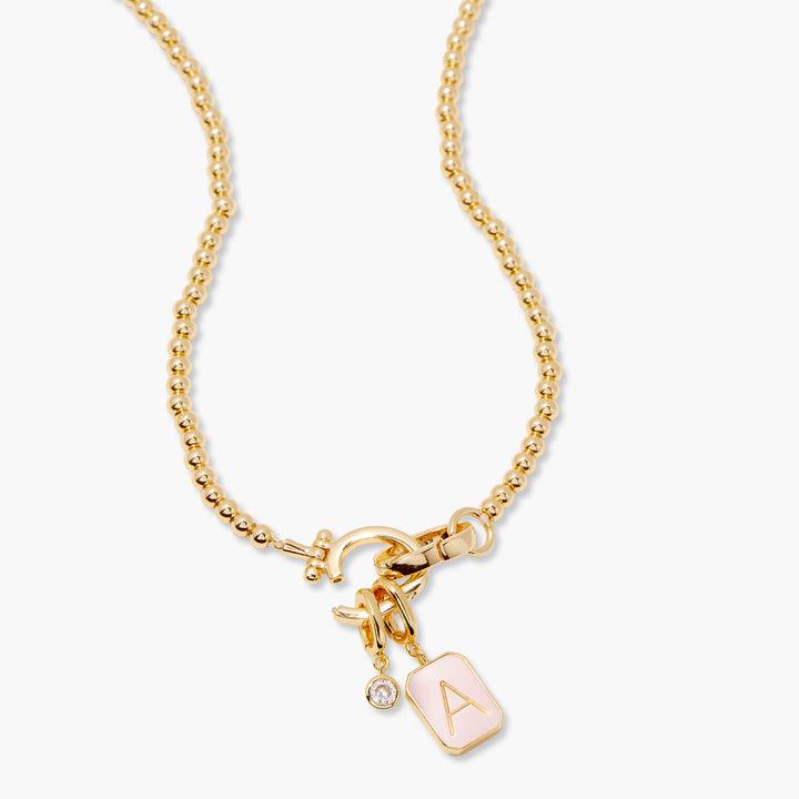 Molly Enamel Charm Necklace
