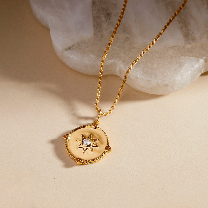 Mel Compass Pendant