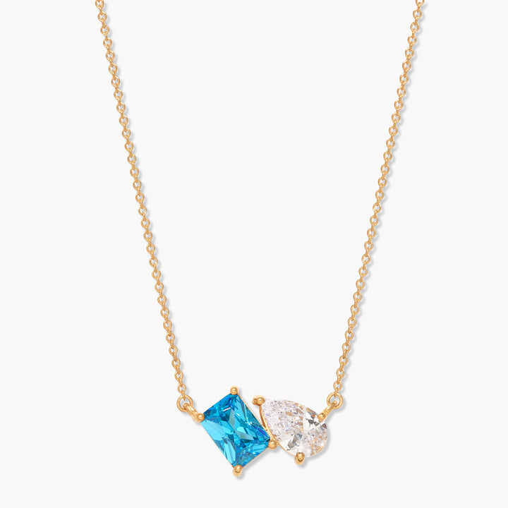 Cassidy Vermeil Birthstone Necklace