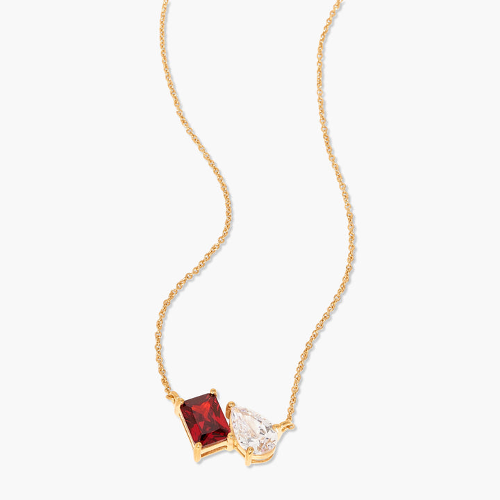 Cassidy Vermeil Birthstone Necklace