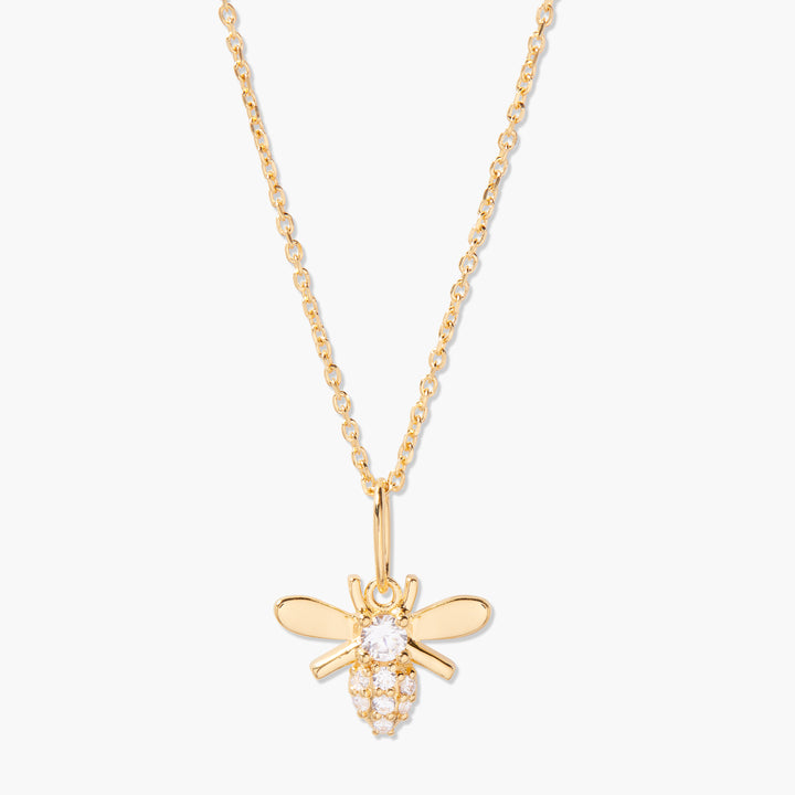 Adeline Bee Vermeil Necklace