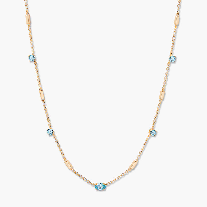 Brenna Birthstone Necklace
