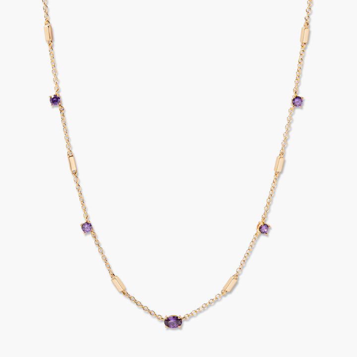 Brenna Birthstone Necklace