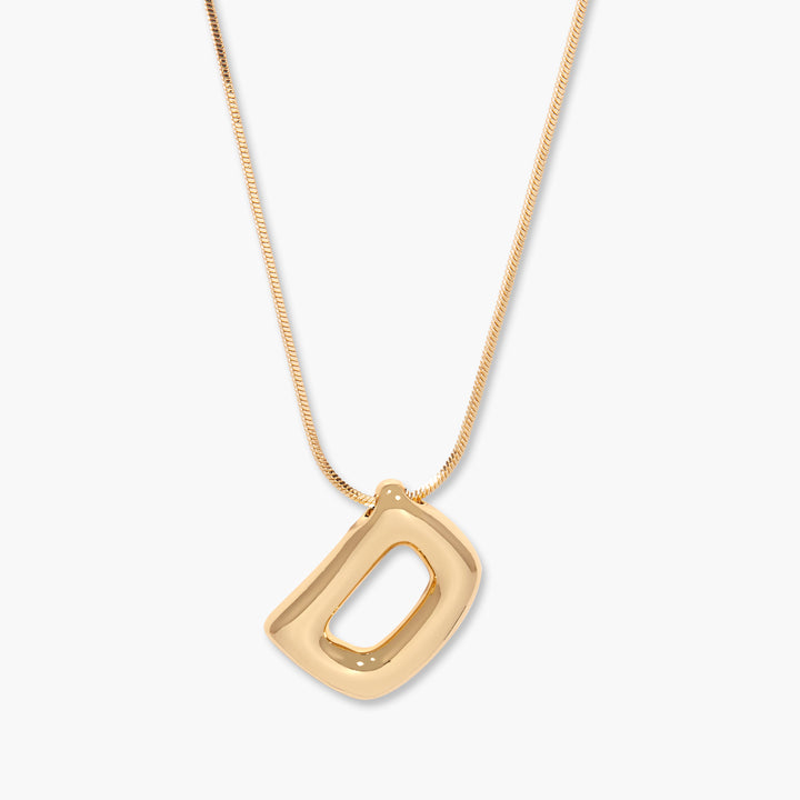 Pippa Bubble Initial Pendant