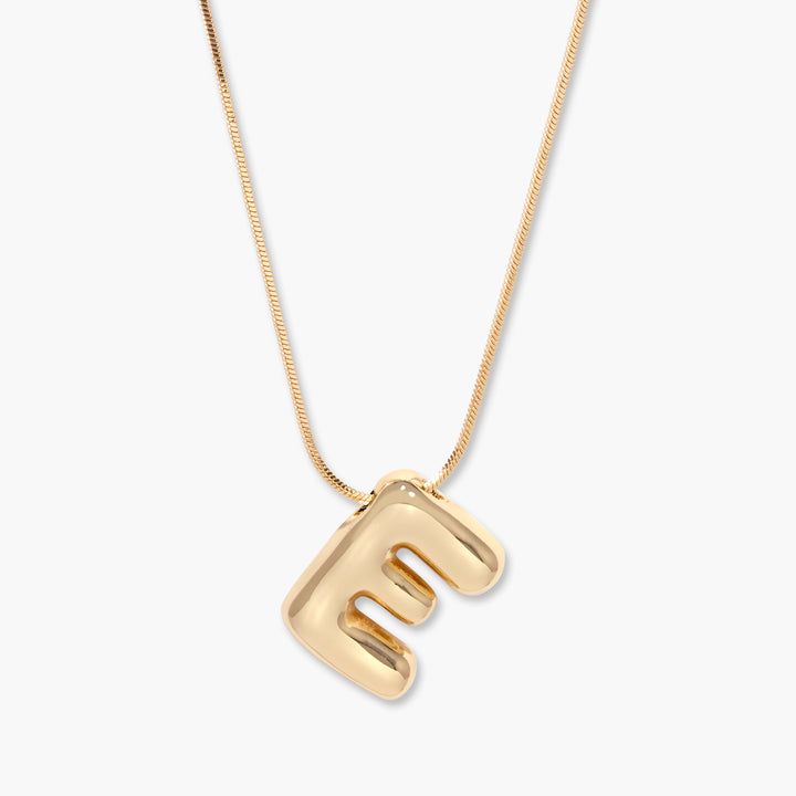 Pippa Bubble Initial Pendant