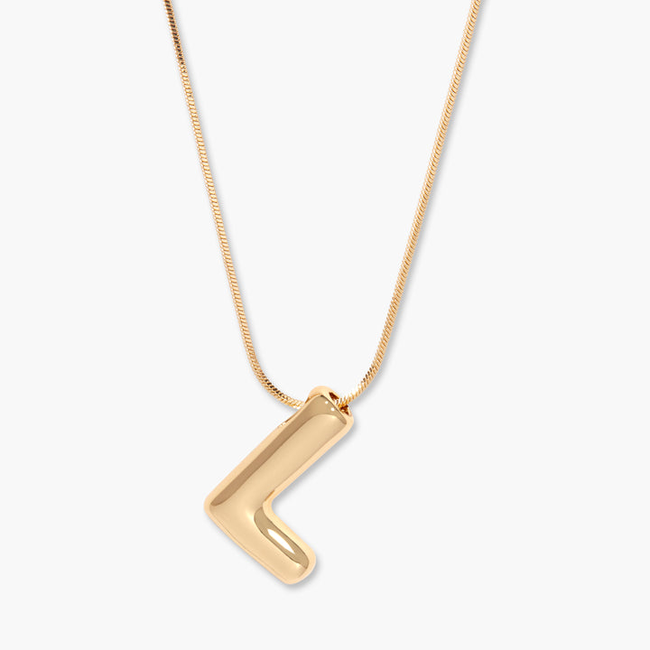 Pippa Bubble Initial Pendant