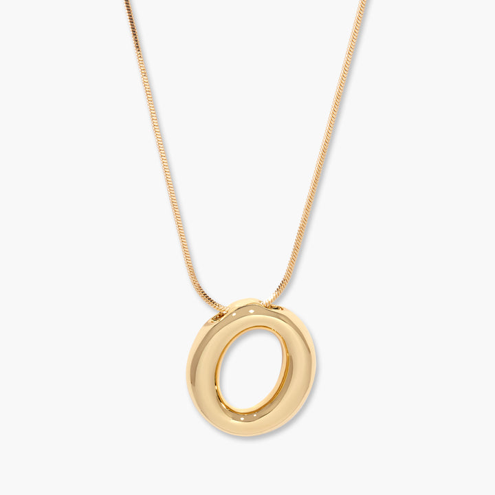 Pippa Bubble Initial Pendant
