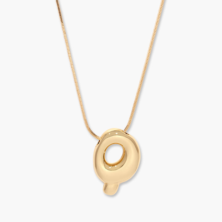 Pippa Bubble Initial Pendant