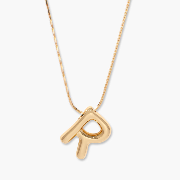 Pippa Bubble Initial Pendant