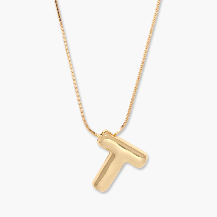 Pippa Bubble Initial Pendant