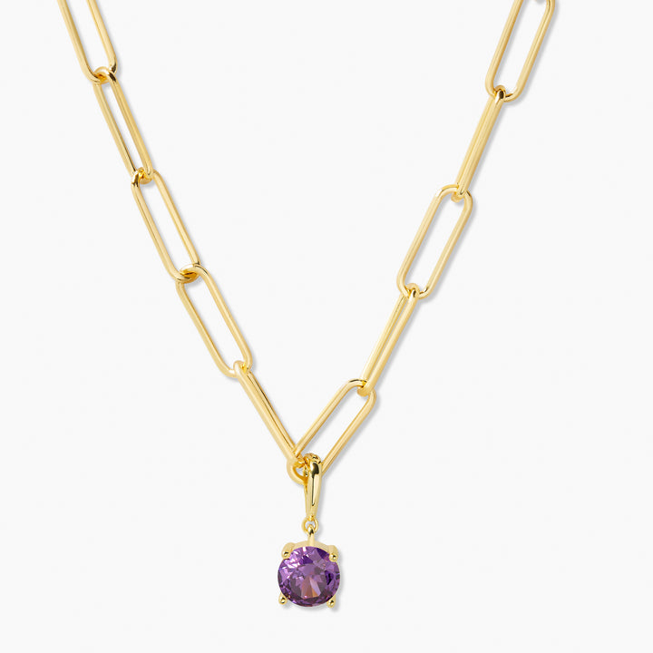 Melrose Birthstone Necklace