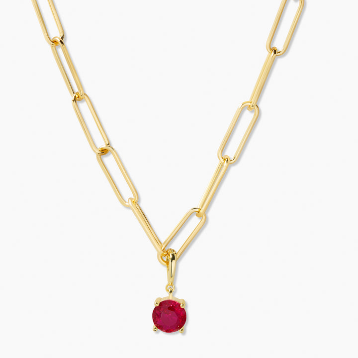 Melrose Birthstone Necklace