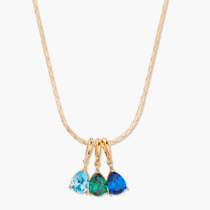 Melrose Teardrop Birthstone Necklace