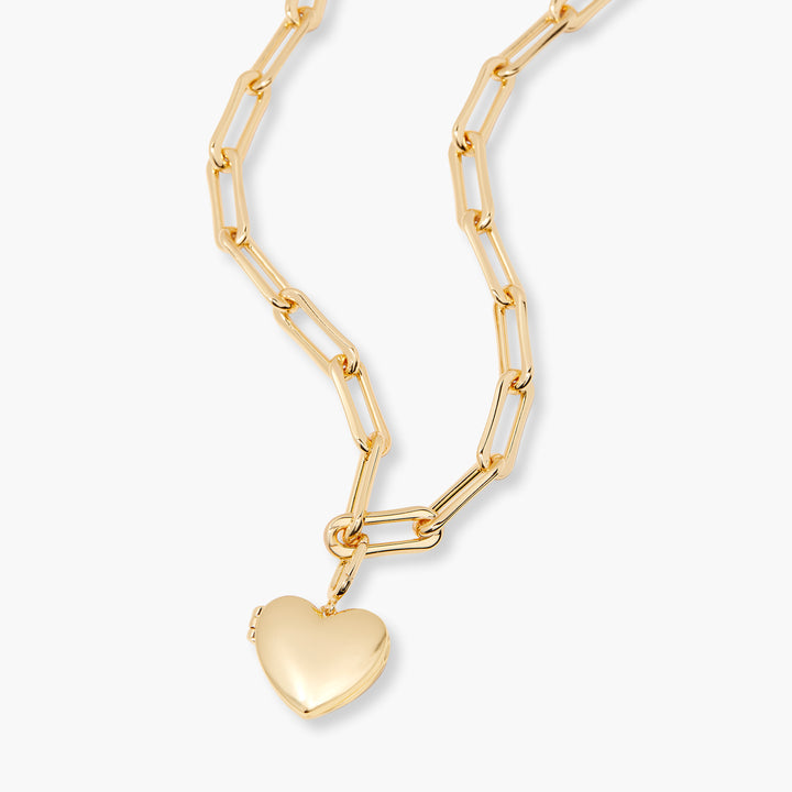 Cami Heart Locket Necklace