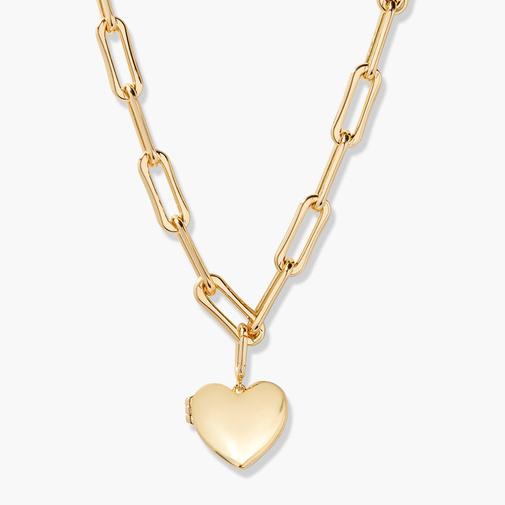 Cami Heart Locket Necklace