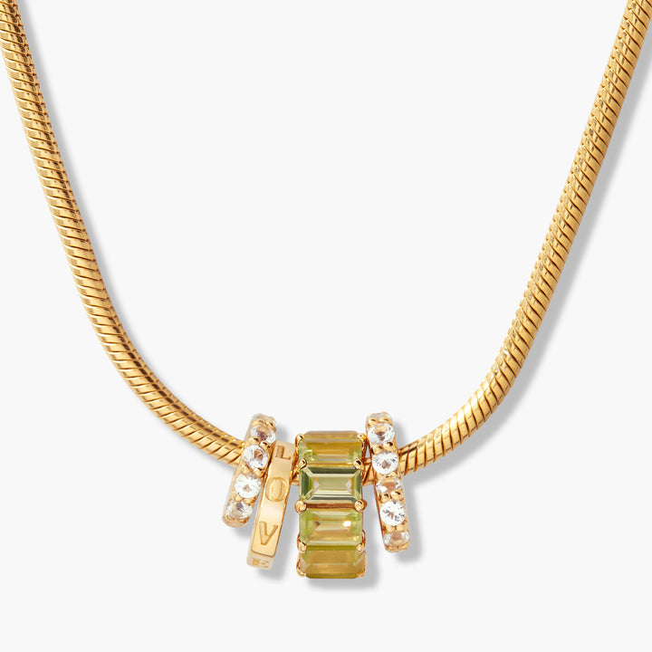 Etta Gold Vermeil Birthstone Necklace