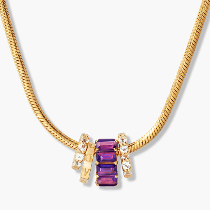 Etta Gold Vermeil Birthstone Necklace