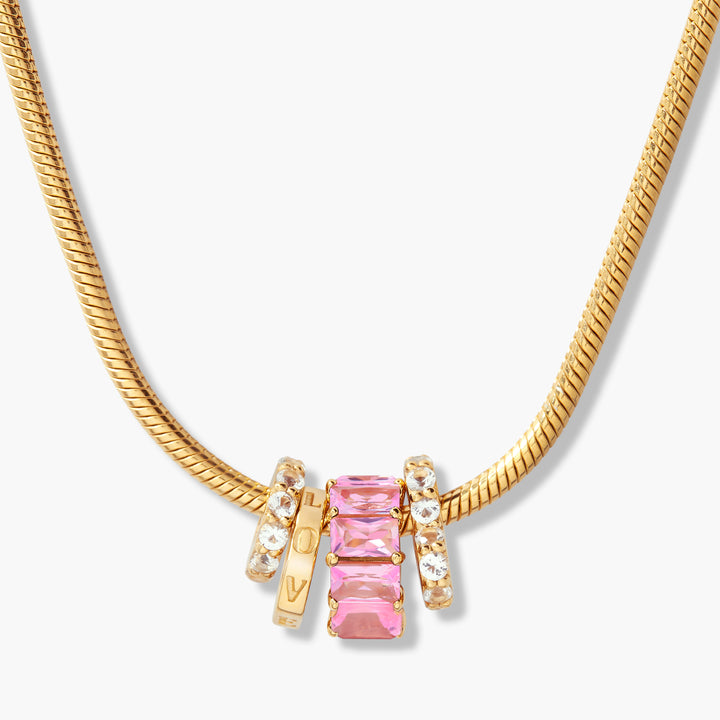 Etta Gold Vermeil Birthstone Necklace