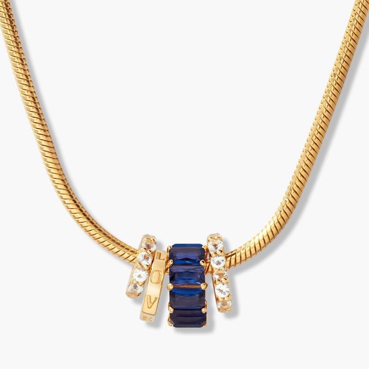 Etta Gold Vermeil Birthstone Necklace