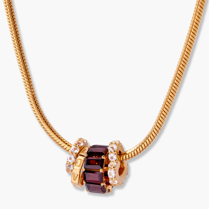 Etta Gold Vermeil Birthstone Necklace