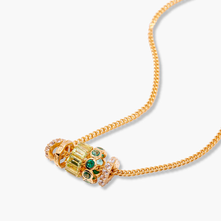Halsey Gold Vermeil Birthstone Necklace