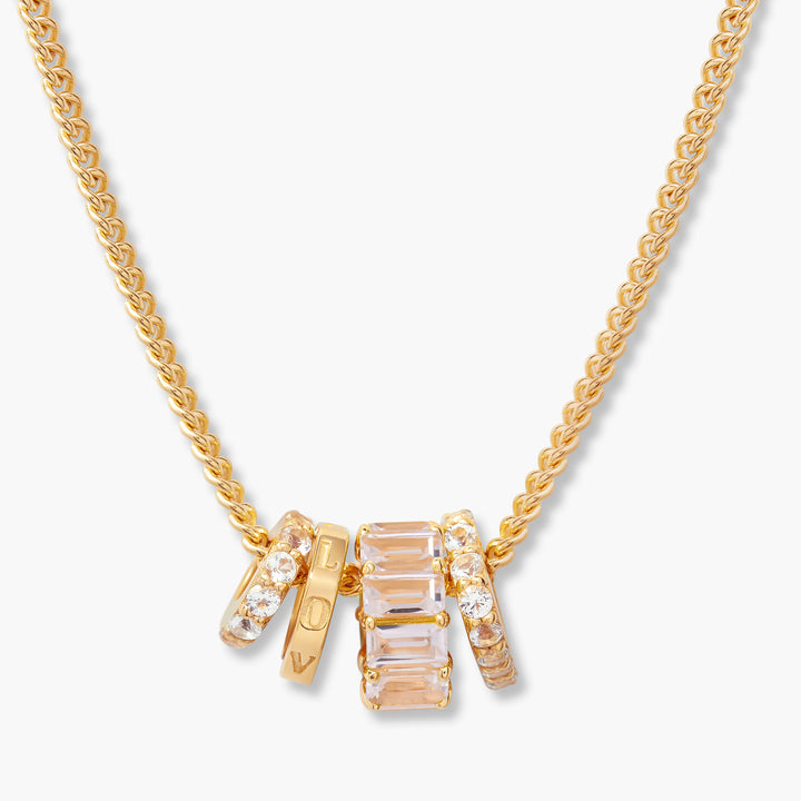 Halsey Gold Vermeil Birthstone Necklace