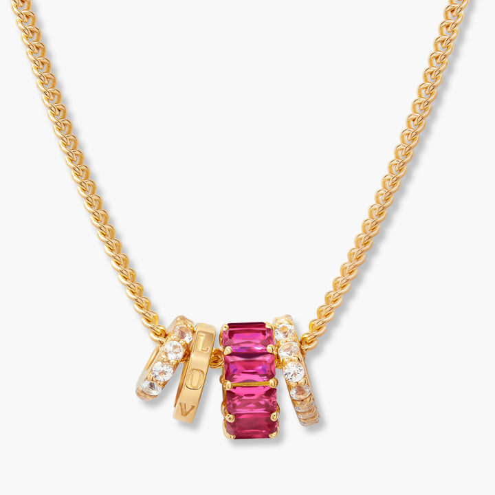 Halsey Gold Vermeil Birthstone Necklace