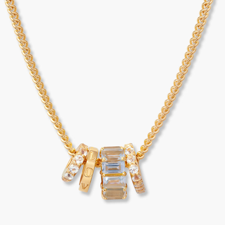 Halsey Gold Vermeil Birthstone Necklace