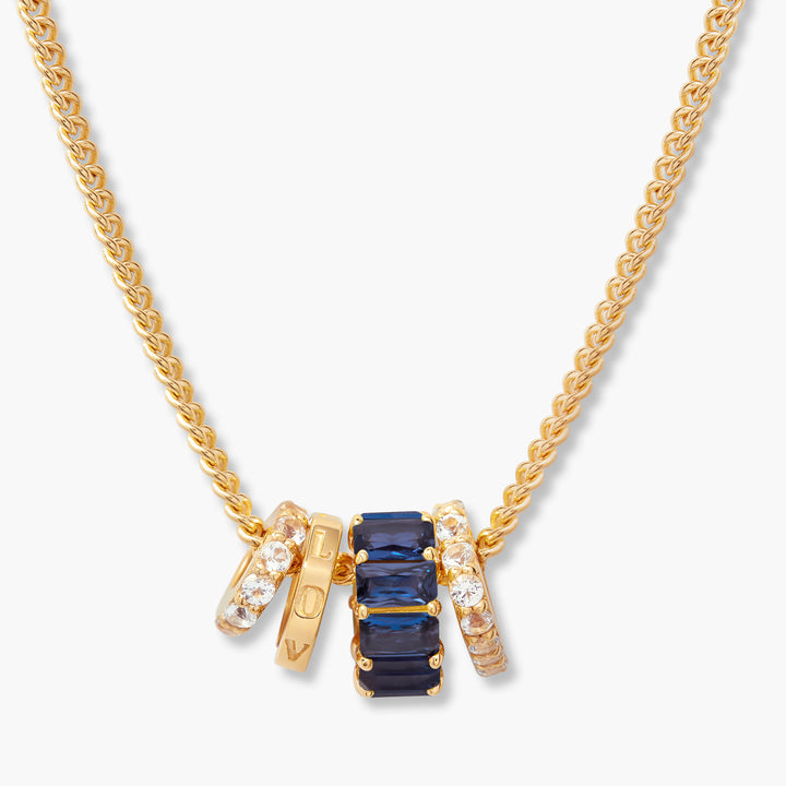 Halsey Gold Vermeil Birthstone Necklace